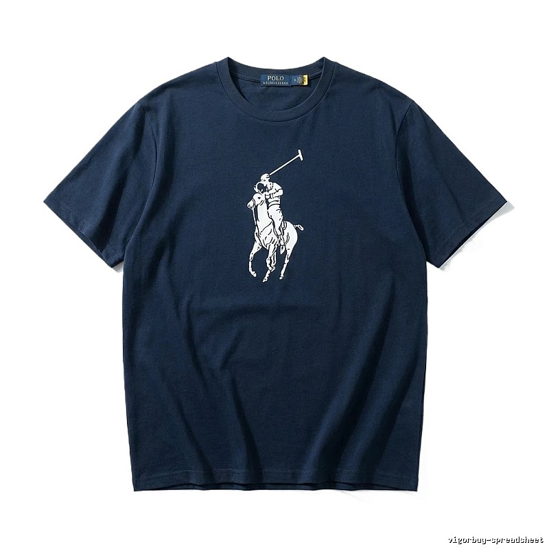 Ralph Lauren Polo Navy Blue Trendy T-shirt