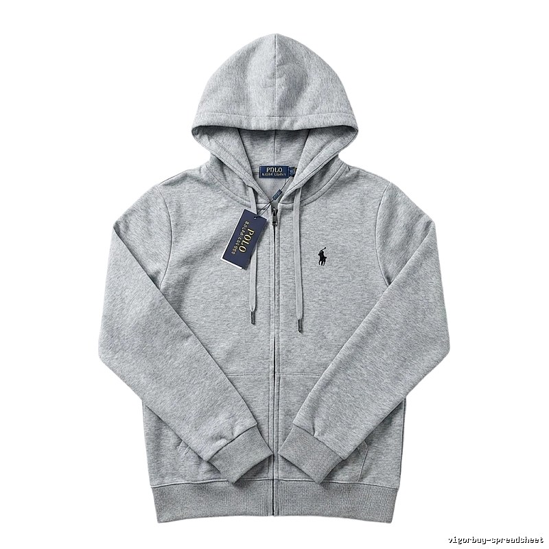 Ralph Lauren POLO series grey hoodie