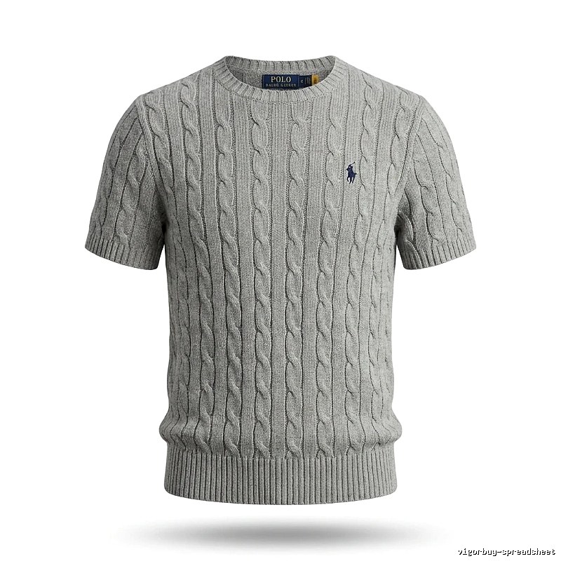 Ralph Lauren Polo Series Grey Knitted Sweater
