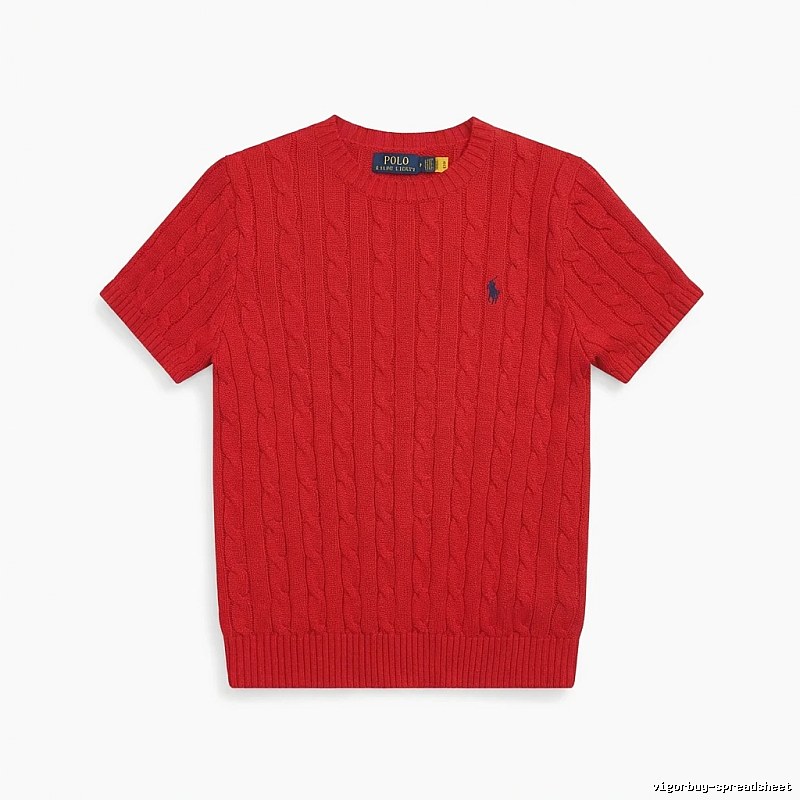 Ralph Lauren Polo Series Red Knitwear