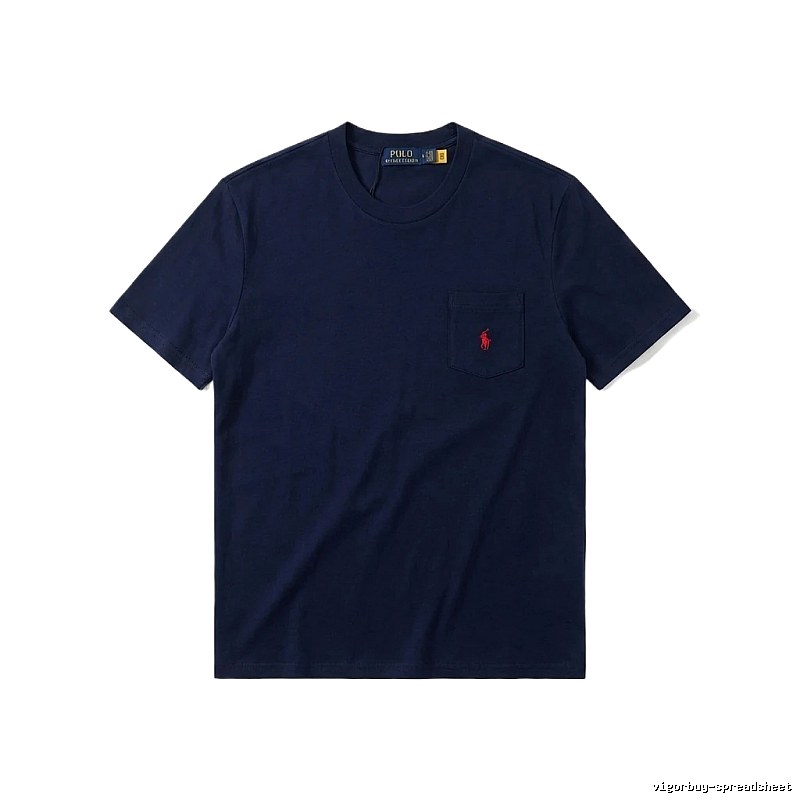 Ralph Lauren Polo simple navy blue T-shirt