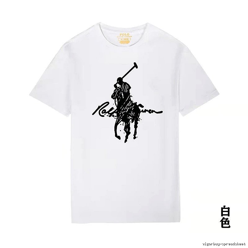 Ralph Lauren Polo-style white T-shirt