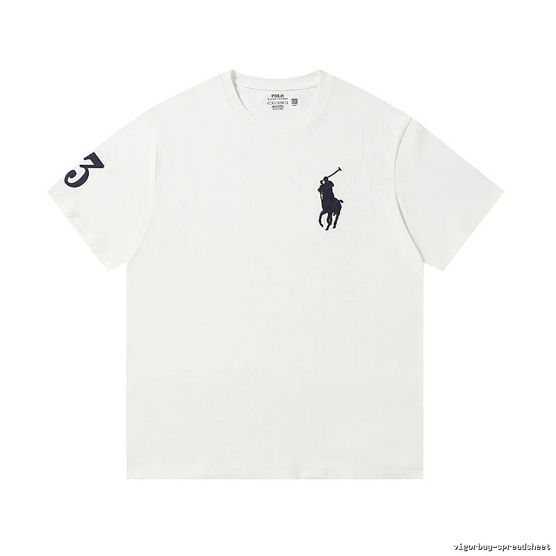 Ralph Lauren Polo-style white T-shirt