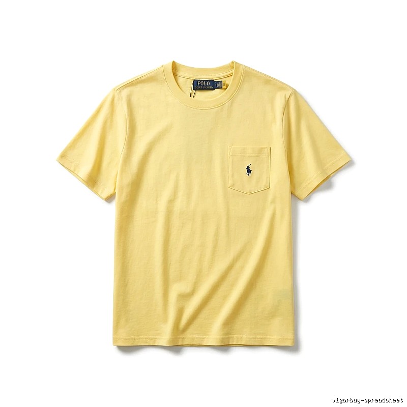 Ralph Lauren Polo-style yellow T-shirt