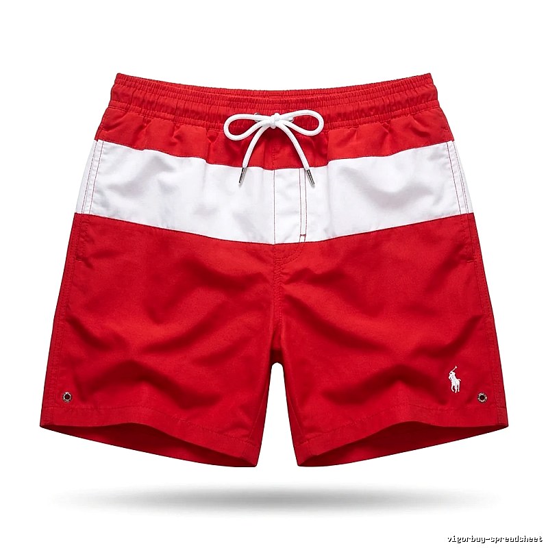 Ralph Lauren red and white color - block shorts
