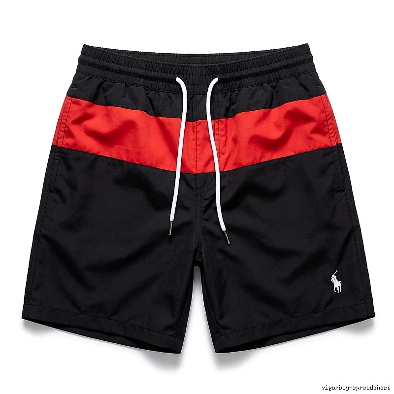 Ralph Lauren sporty black and red shorts