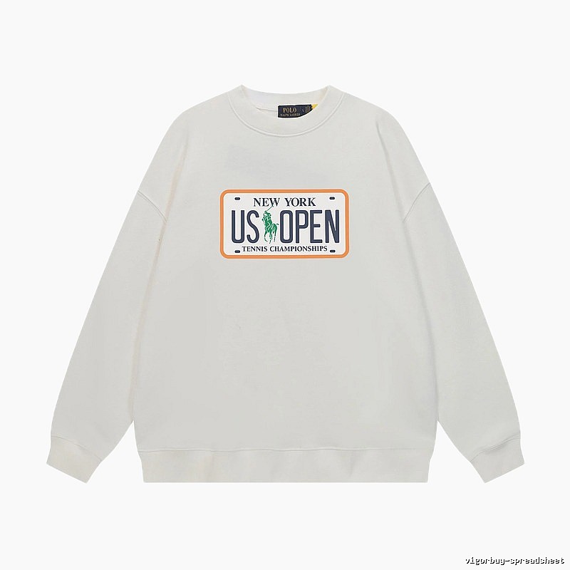 Ralph Lauren US OPEN White Sweatshirt
