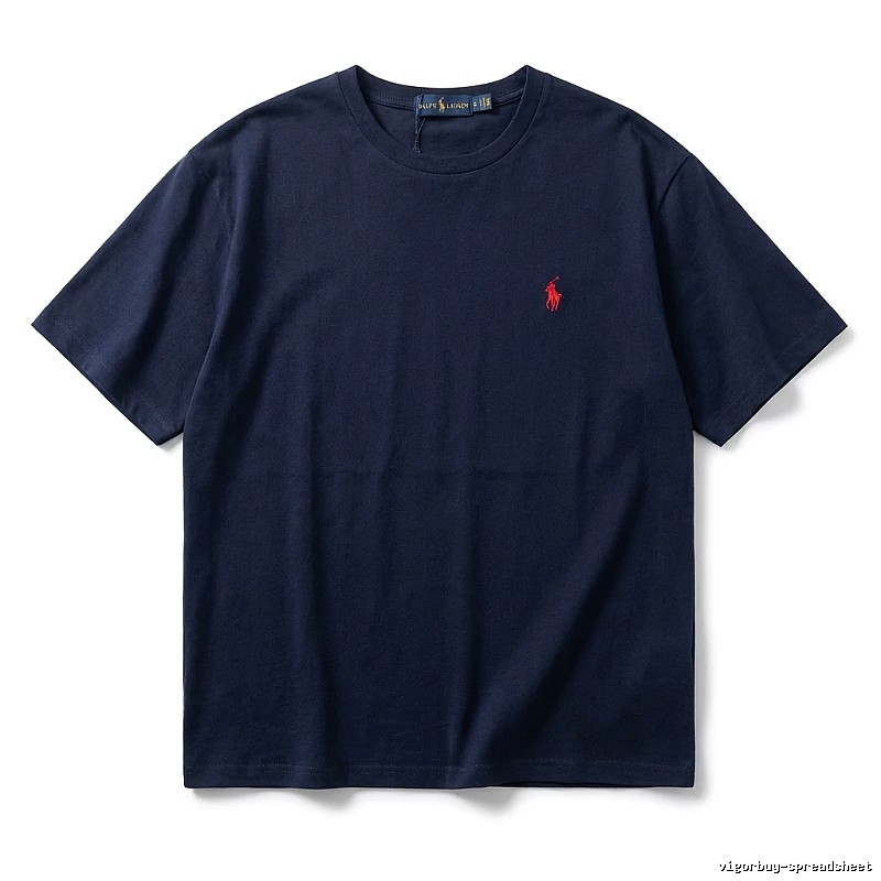 Ralph Lauren's classic and simple style black T-shirt