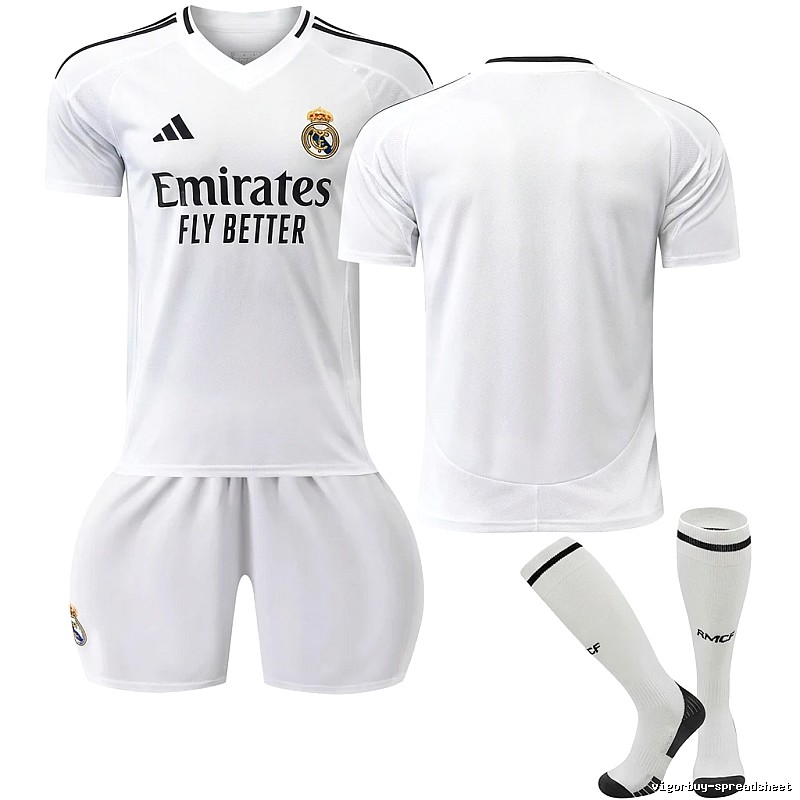 Real Madrid home court sportswear set (white)
