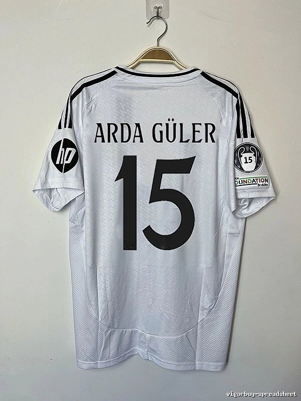 Real Madrid Premium Style Bellingham #5 soccer jersey White Real Madrid for Resort Outfits