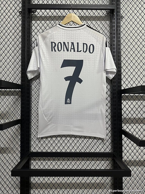 Real Madrid Streetwear Home soccer jersey White Real Madrid with Logo Accent Select Edition