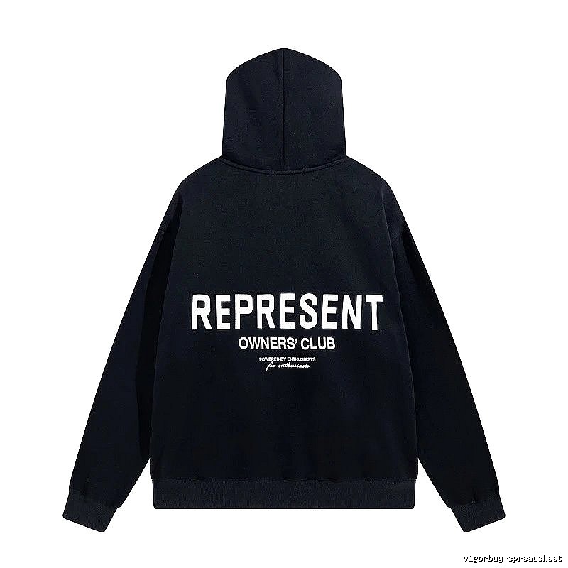 Represent Classic Owners Club hoodie Navy Large Represent for Daily Styling