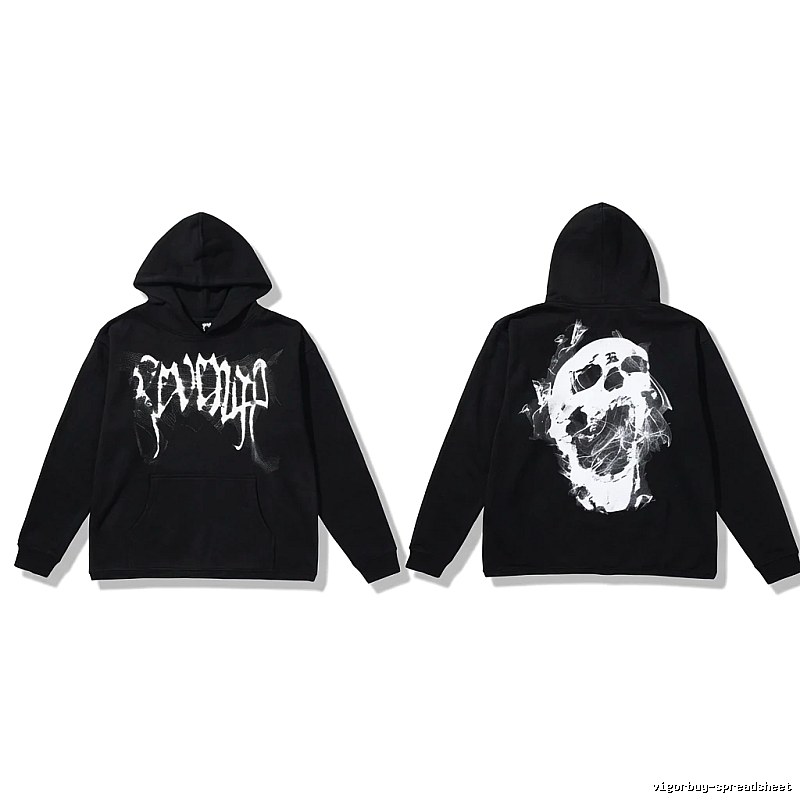 Revenge Skull Dark Style Hoodie