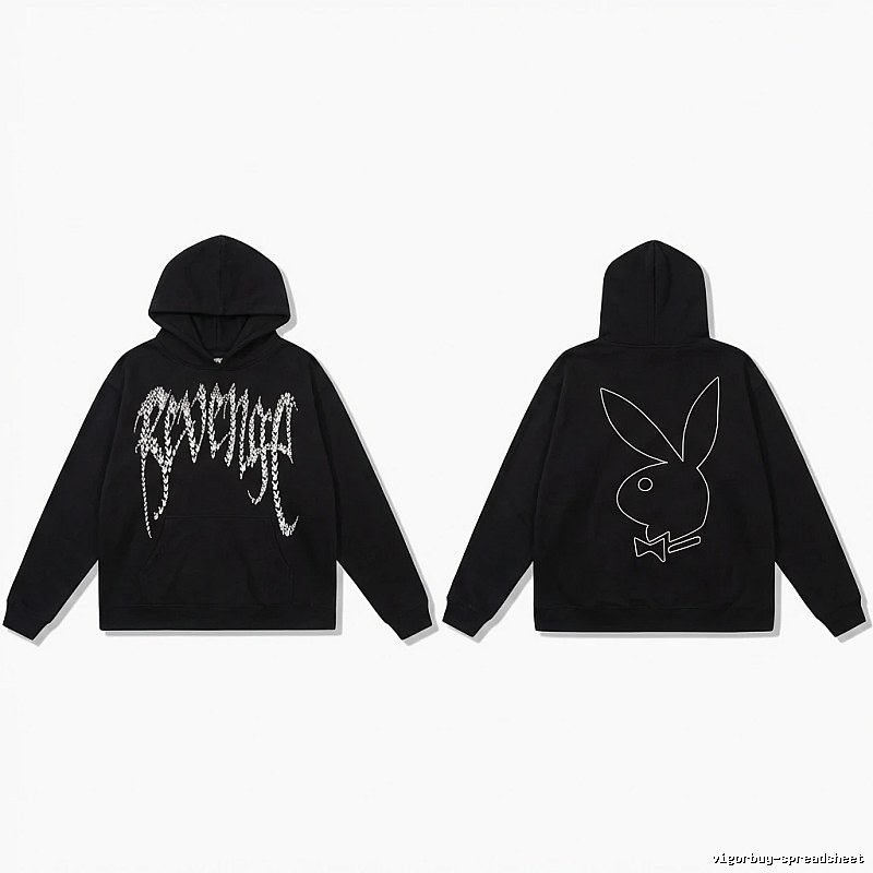 Revenge Trendy and Cool Black Hoodie
