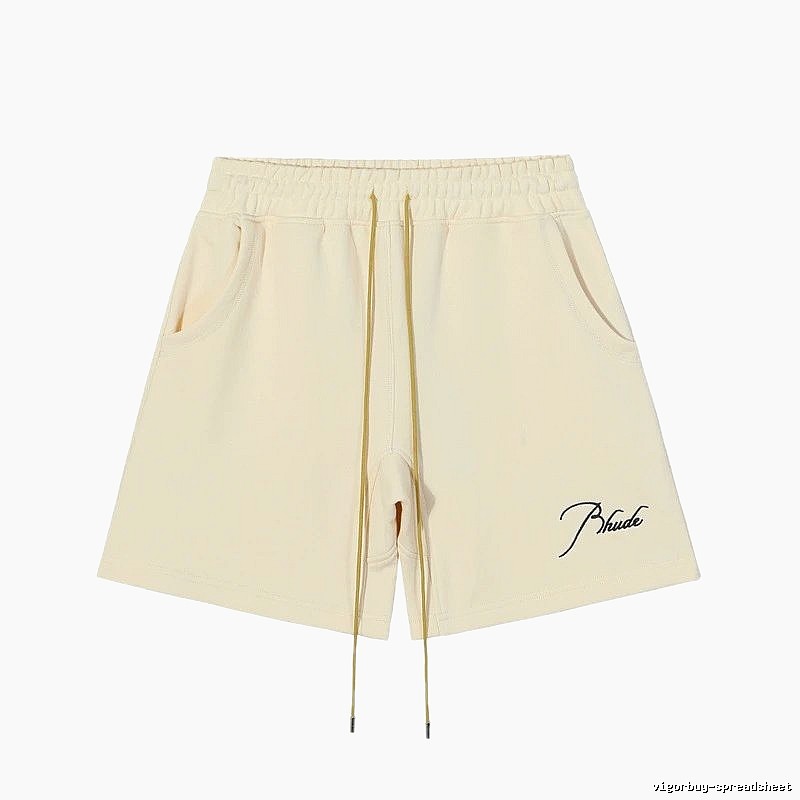 RHUDE Casual Style Beige Shorts
