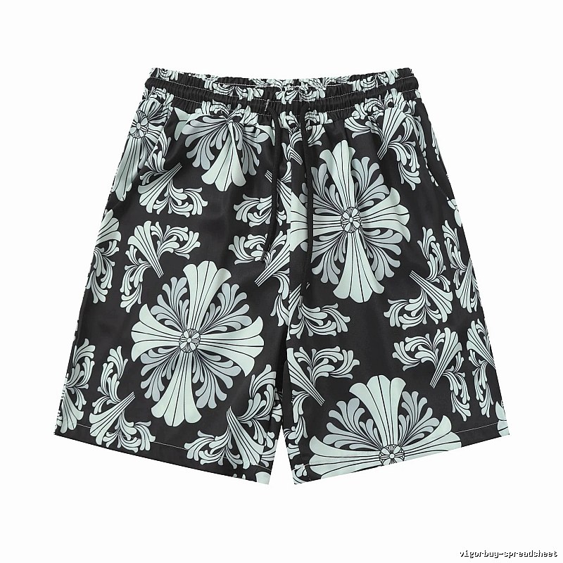 Shorts Styling Black Floral Button Shirt Resort Wear