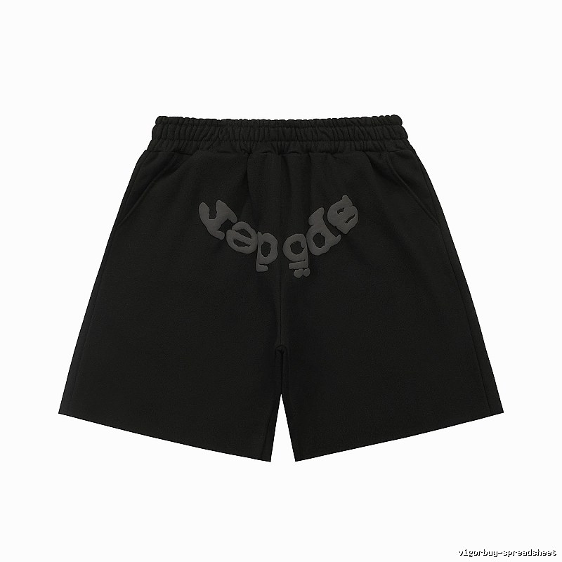 Sp5der letter trendy brand style shorts