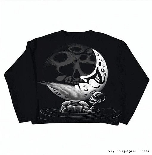 Sport Anime graphic sweater Black Knit Top for Warm Weather