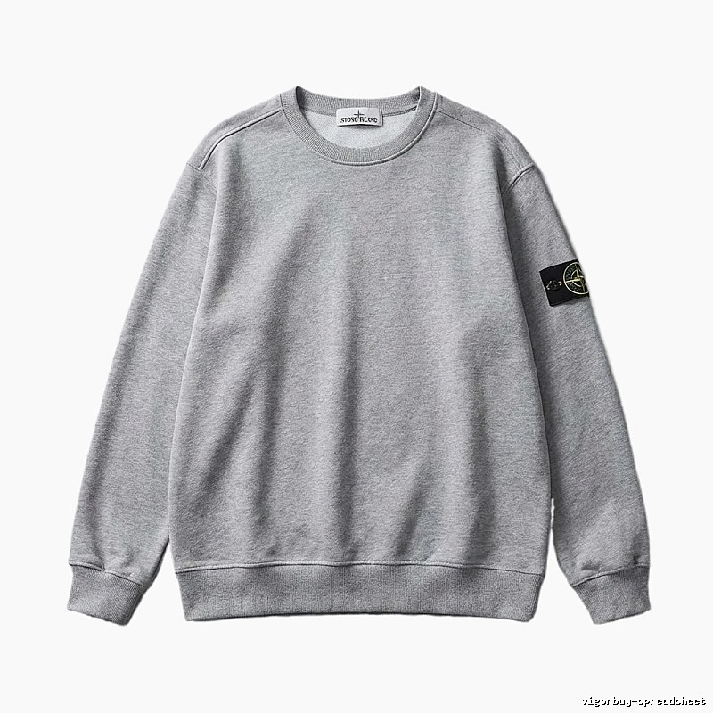 Stone Island basic grey sweatshirt