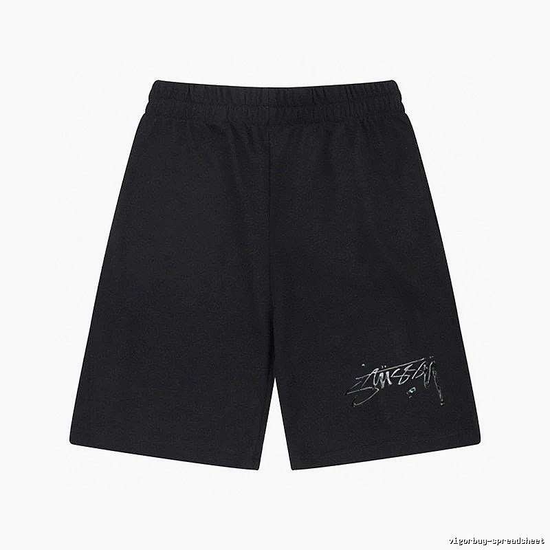 Stussy Basic Style Trendy Black Shorts