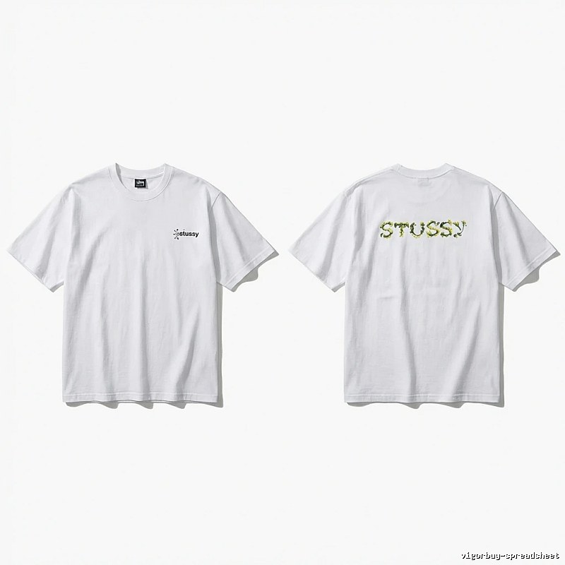 Stussy basic white T-shirt