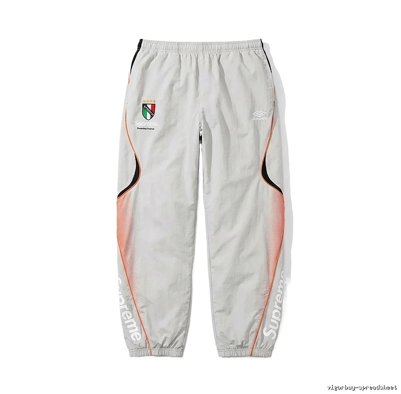 Supreme sporty light gray long pants