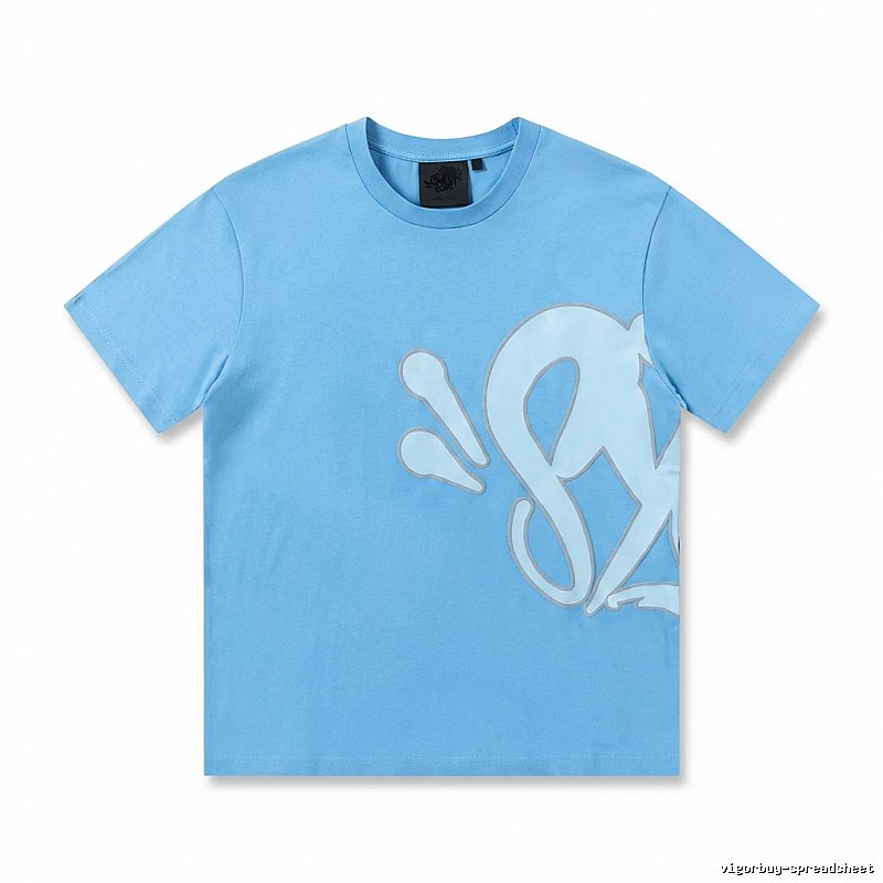 SynaWorld Graffiti Style Blue T-shirt