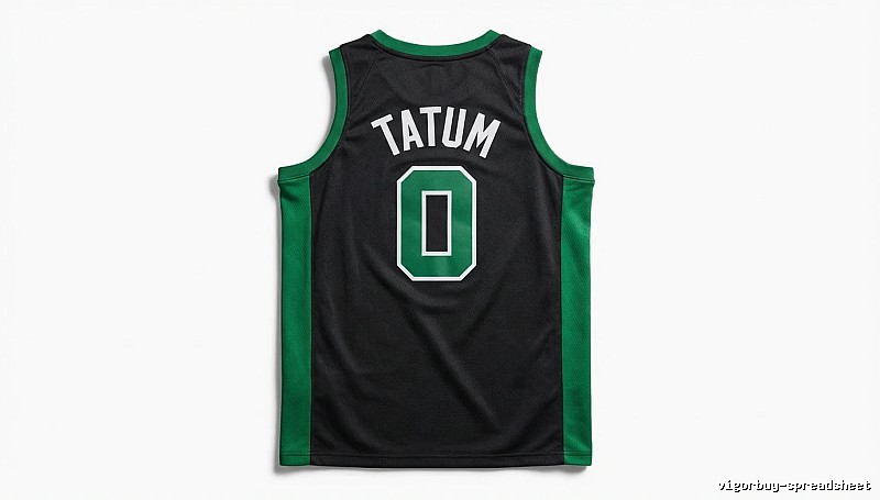 Tatum series black-green basketball uniforms
