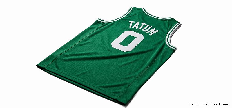 Tatum's green basketball vest
