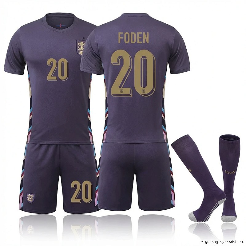 The FODEN series sportswear set of England.