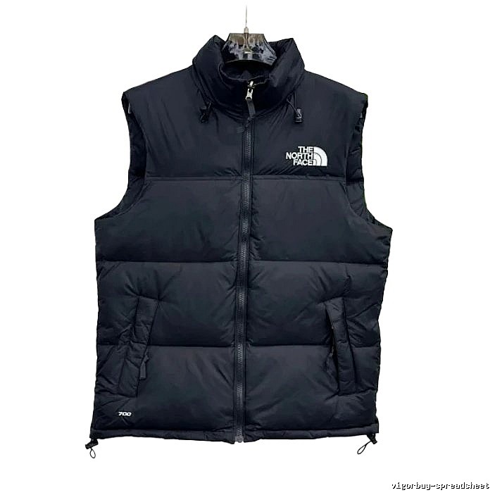 The North Face Black Trendy and Cool Down Vest