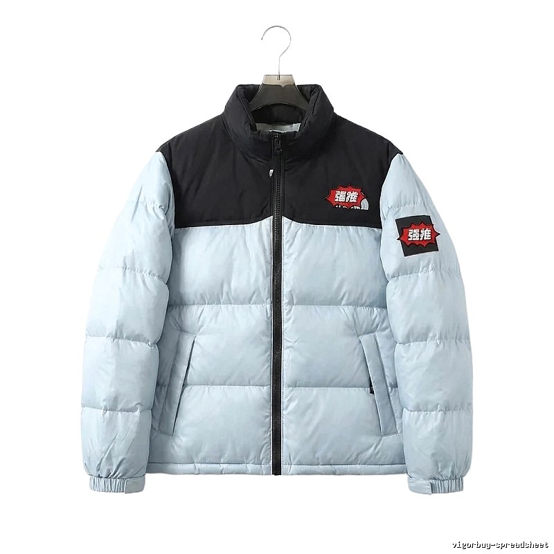 The North Face Color-blocked Down Jacket