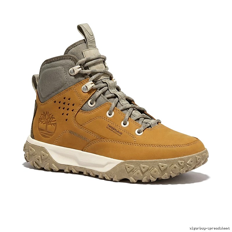 Timberland outdoor-style tan boots
