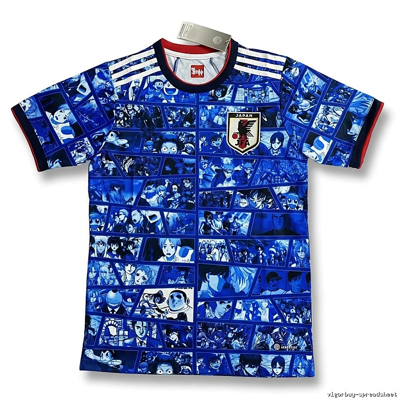 Tokyo Ghoul anime-style blue T-shirt