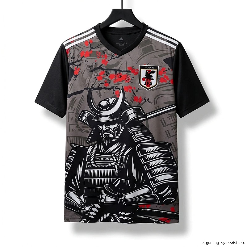 Tokyo Ghoul Samurai Style Black and Grey T-shirt