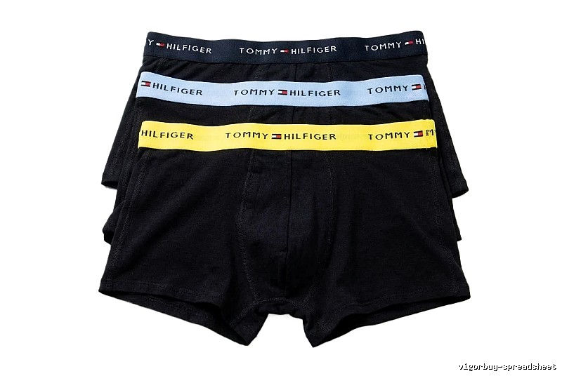 TOMMY HILFIGER trendy brand black underwear