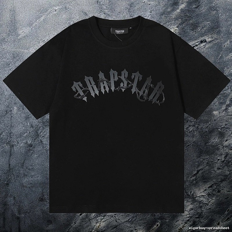 Trapstar Daily Keys graphic T-shirt Black White Key for City Outfits