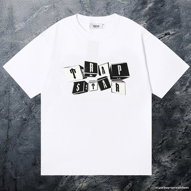 Trapstar Easy Match Keys graphic T-shirt Black White Key for Leisure Wear