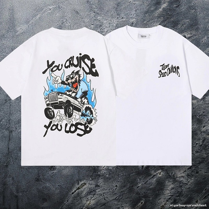 Trapstar Premium Style Keys graphic T-shirt Black White Key for Minimal Outfits