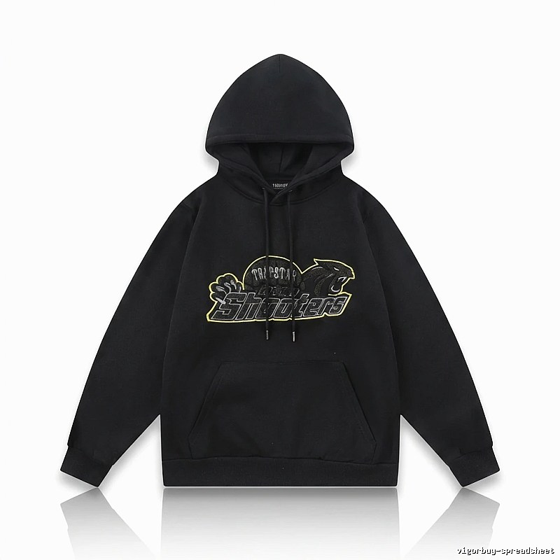 Trapstar Print Trendy and Cool Black Sweatshirt