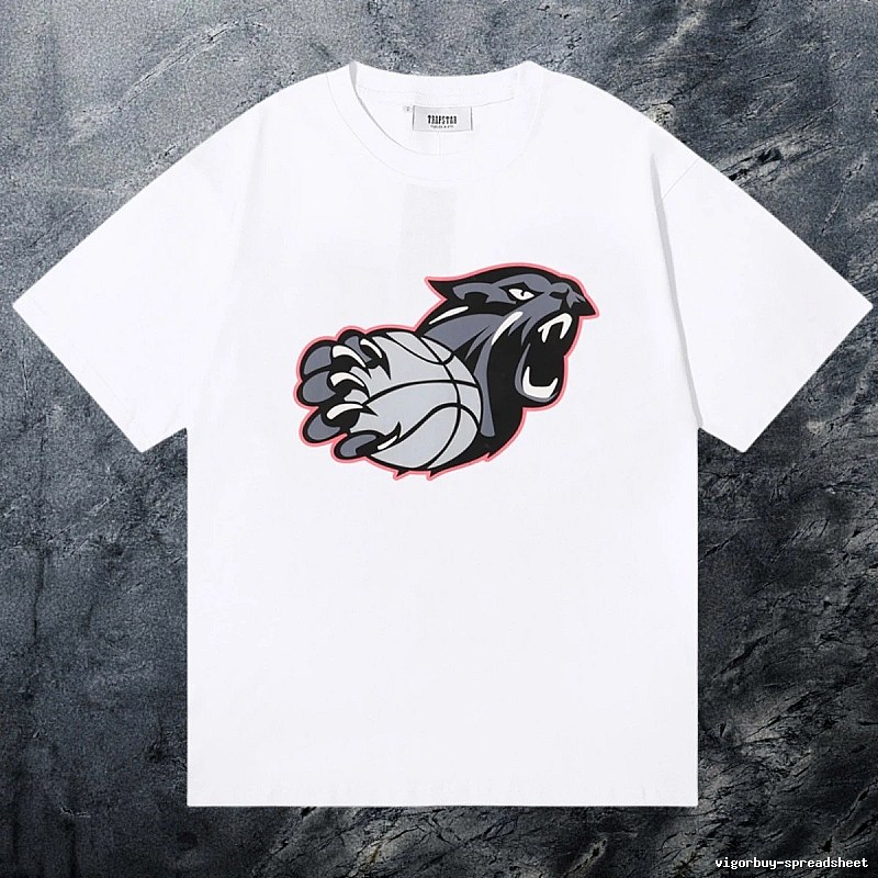 Trapstar Statement Keys graphic T-shirt Black White Key for Outdoor Plans