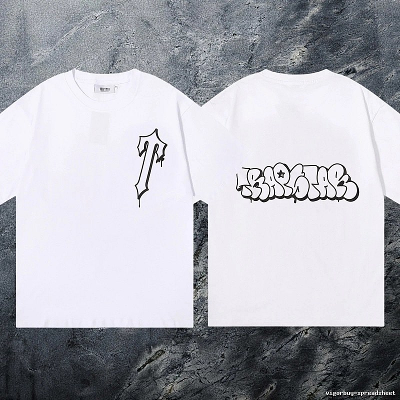 Trapstar Weekend Keys graphic T-shirt Black White Key for Weekend Wear