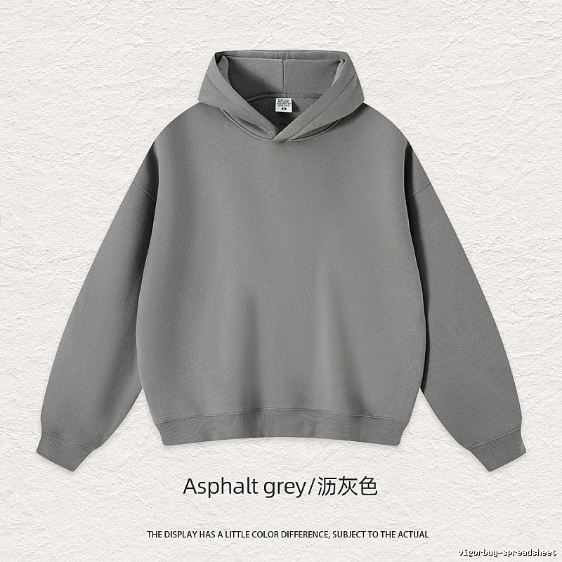 Travel Blank pullover hoodie Black Minimal A with Modern Look