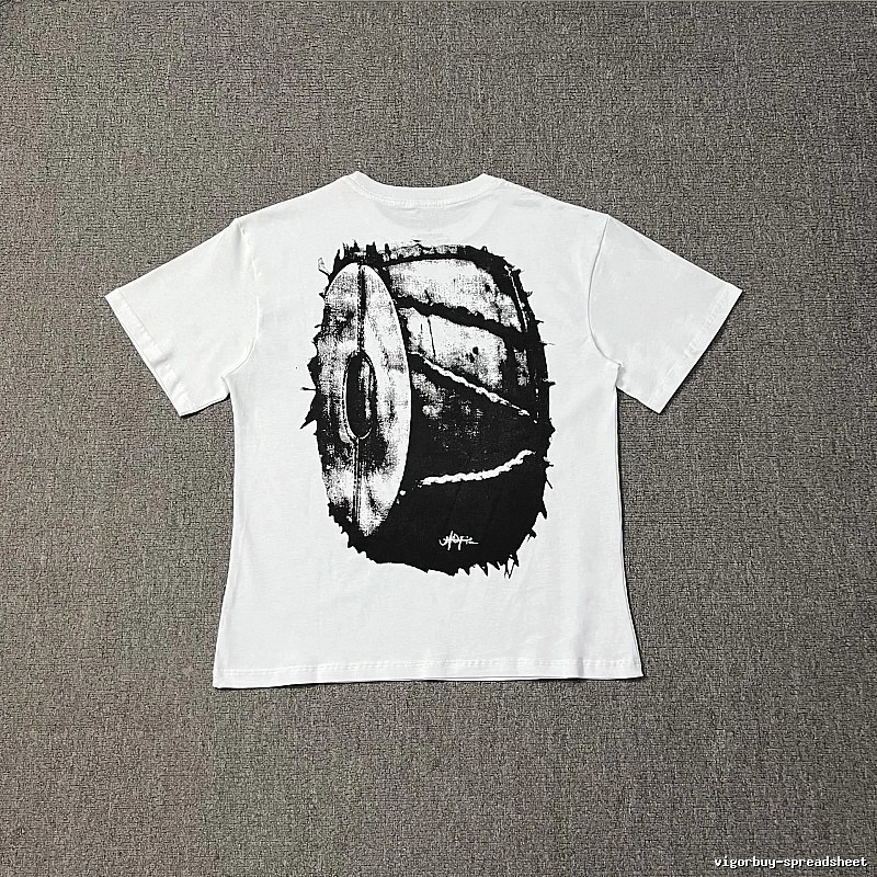 Travis Scott Casual Graphic T-shirt Brown Travis Scott for Comfortable Styling