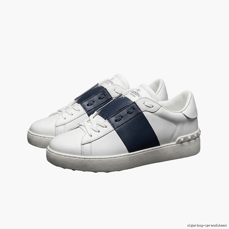 Valentino casual style blue and white sports shoes