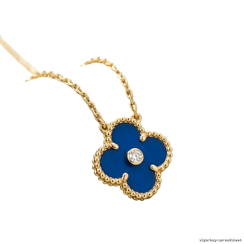 Van Cleef & Arpels Alhambra Turquoise Necklace