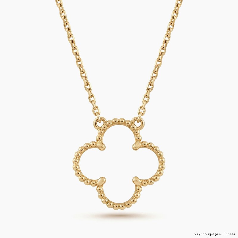 Van Cleef & Arpels Four-leaf Clover Gold Necklace