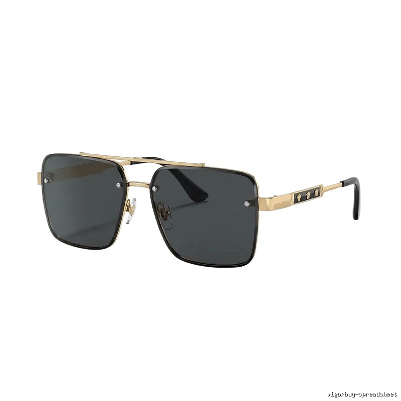 Versace metallic-style sunglasses
