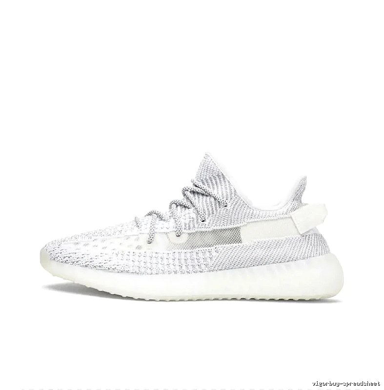 Yeezy 350 V2 Minimalist Style Silver-White Shoes