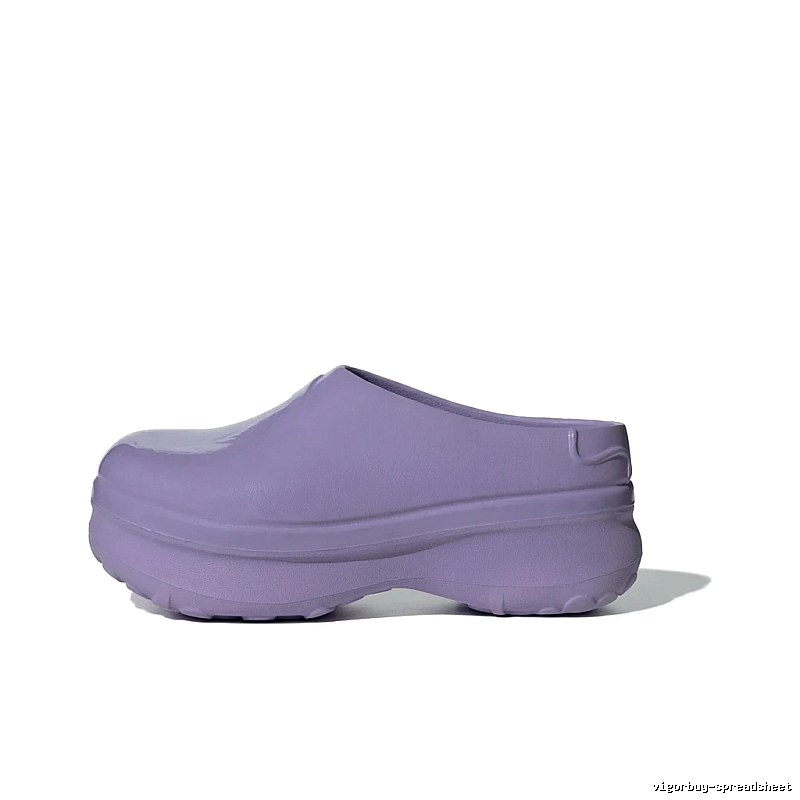 Yeezy thick-soled casual style purple shoes